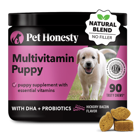 Puppy Multivitamin Chews (Bacon Flavor)