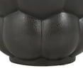 thumbnail image 5 of DecMode 13" Wide Bubble Inspired Black Ceramic Vase with Distressed Speckled Texturing, 5 of 9
