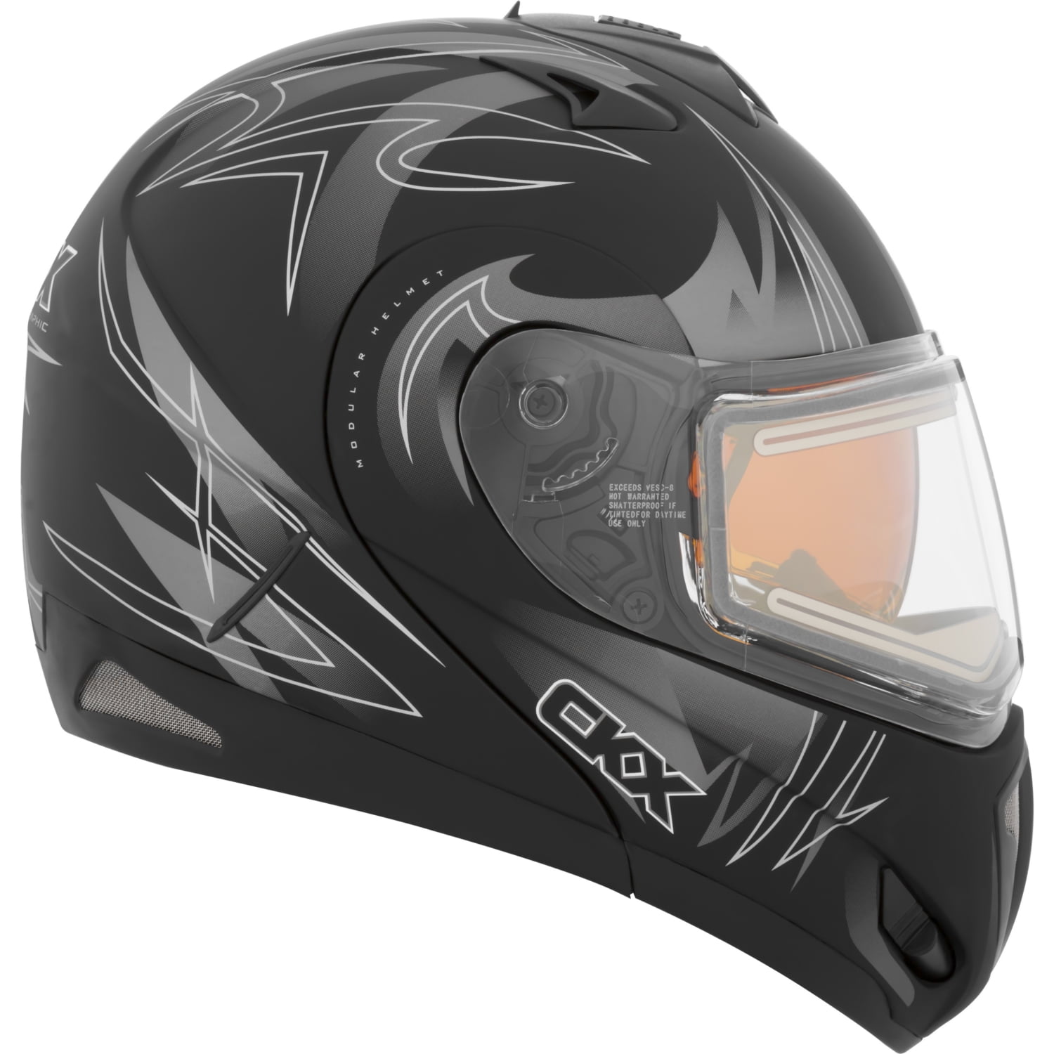 CKX Blast Tranz RSV Modular Helmet, Winter Electric Double Shield