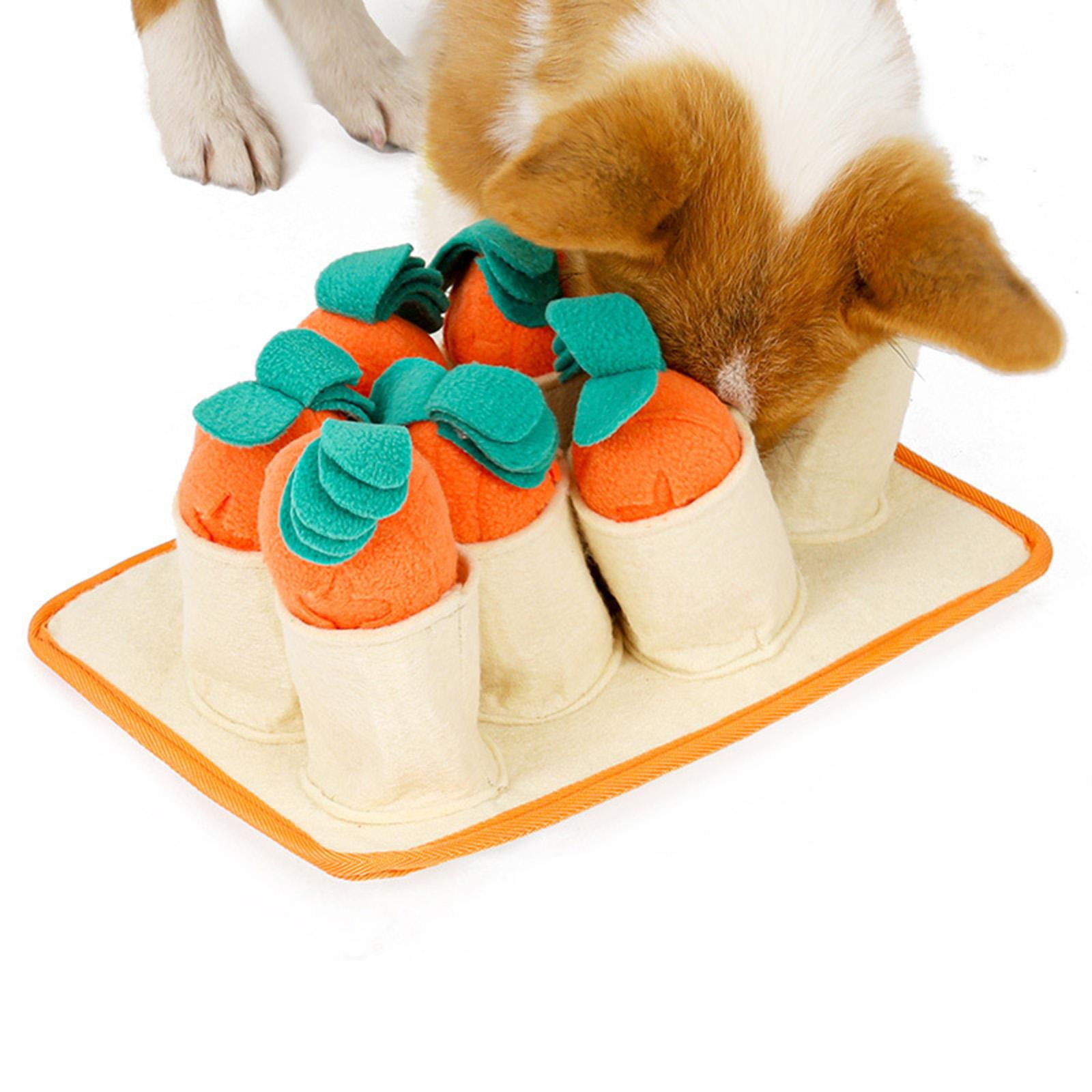 EHJRE 2x snuffle pad for Dogs, Dog Activity Mat Sniffing Mat Dog Feeding Mat/Enrichment Mat/Play Mat/Puzzle Mat/Interactive Toy/Sniffing Pad/Slow Feeding Bo
