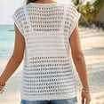 thumbnail image 6 of LIBRCLO Womens Swimsuit Cover-ups Netting Dresses for Women Fashion Cardigan Bathing Suit Swimsuit Cover-ups, 6 of 6