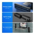 thumbnail image 3 of Detachable Computer Speakers Home Bluetooth Music Box Bass Surround Sound Bar Subwoofer For PC Laptop Multimedia Speaker ,High Sound, 3 of 7