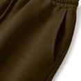 thumbnail image 5 of Klisyaur Mens Sweatpants Drawstring Straight Legs Sports Joggers Pant with Pockets Loose Elastic Waist Casual Trousers, 5 of 6