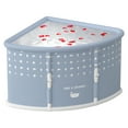 thumbnail image 5 of Anvazise Fan-shaped Foldable Bathtub, Portable Bathtub for Adult, Large Collapsible Tub, Freestanding Surround Collapsible Tub, Effortless Folding Corner Bathtub, 5 of 13