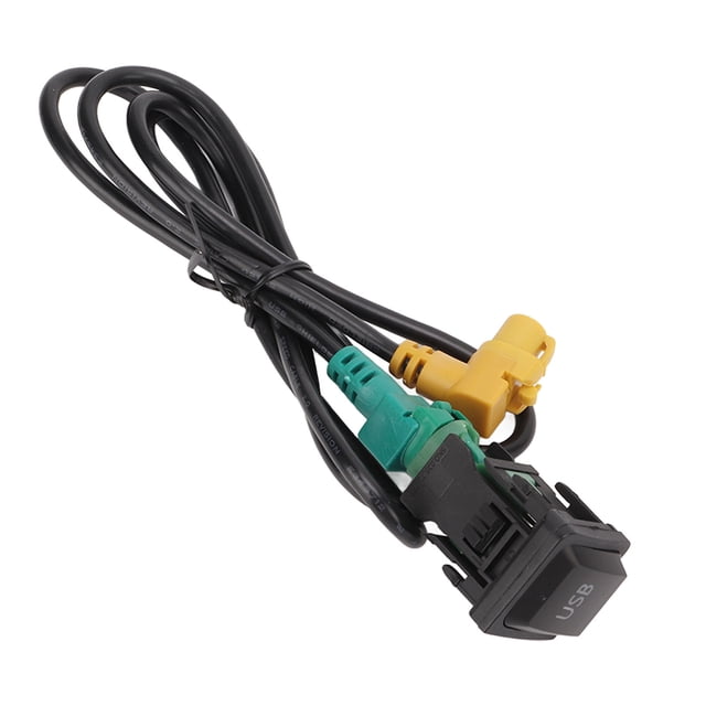 Cable de interruptor auxiliar USB, interruptor AUX USB para automóvil, toma de cable de interruptor AUX, arnés de cables de interruptor USBAUX, diseño de última generación