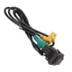 thumbnail image 1 of Cable De Interruptor AUX USB, Arnés De Cables AUX USB De Combinación Perfecta Negro Resistente Al Desgaste Para RCD510 RNS315 RCD300 + Reemplazo Para MK5 MK6 2005-2013 OTVIAP USB AUX Switch Cable, 1 of 8
