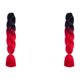 thumbnail image 2 of Extensiones de cabello trenzado sintético Vogacara B1 2Conjunto, 2 of 6
