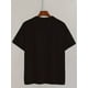 thumbnail image 3 of Men'S Casual Geometric Pattern T-Shirt - Polyester Knit Fabric, Round Neck, Regular Fit, Comfortable Micro-Elastic Material, Religious Inspirational Design, 3 of 5