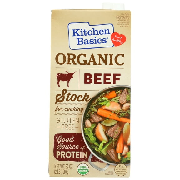 Kitchen Basics Organic Beef Stock, 32 Oz.