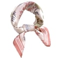 thumbnail image 1 of Pañuelo tacto seda Pañuelo cuadrado de raso de tamaño mediano para mujer, 1 of 5