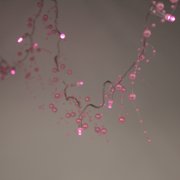 Perfect Holiday 20 LED Beads String Light Battery Operated - Pink