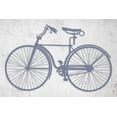 thumbnail image 2 of Sommers, Mindy 14x11 White Modern Wood Framed Museum Art Print Titled - Blue Bike, 2 of 4
