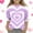 Purple#2, variant on IVEYRTF Kids Valentine's Print Long Sleeve Shirt Crewneck Pullover Top Soft Casual Blouse for Girls Toddler Youth Round Neck Tee Everyday Outfit Holiday Party Wear(Beige#2,11 Years)