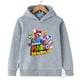 thumbnail image 2 of Ropa infantil con estampado creativo de Super Mario, sudadera informal de calle para hermano, sudadera deportiva para exteriores, sudadera con capucha para hermano de 3 a 14 años, 2 of 4