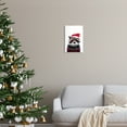 thumbnail image 3 of Stupell Industries Raccoon in Holiday Sweater Holiday Painting Unframed Art Print Wall Art, 10 x 15, 3 of 7