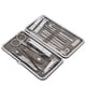 thumbnail image 1 of Kit de manicura 19 piezas acero inoxidable BuyWeek, 1 of 14