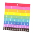 thumbnail image 3 of 51 piezas de tiras de fracciones para aprender la equivalencia de fracciones, materiales matemáticos para 2.º, 3.º, 4.º y 5.º grado, juguetes educativ, 3 of 8