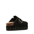 thumbnail image 3 of Madden Girl Women's Luna Faux Suede Platform Clogs, 3 of 5