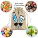 thumbnail image 4 of Decoraciones de Pascua, adornos de Pascua, regalos de Pascua, bolsa de regalo de Pascua, huevos de conejito, elementos de Pascua para niños, bolsa de dulces con cordón de lino, bolsa de tela para dulc, 4 of 5