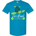thumbnail image 3 of Inktastic Vero Beach, Florida Happy Sea Turtle T-Shirt, 3 of 5