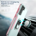 thumbnail image 4 of for S21 FE 5G Case for Galaxy S21 FE Case Heavy Duty Drop Resistant with Ring Holder Phone Case for Samsung Galaxy S21 FE Phone Case Red, 4 of 7