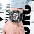 thumbnail image 2 of Reloj Deportivo Al Aire Libre Para Hombre, Reloj Luminoso Resistente Al Agua, Reloj De Pulsera Digital Electrónico Con Pantalla Cuadrada Moyic OD016536-01, 2 of 6