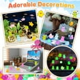 thumbnail image 7 of 20 Pcs Tiny Resin Animals to Hide ,Mini Resin Animals Bulk Mini Ducks Tiny Frogs Pandas Small Rabbits Glow in The Dark For Miniature Garden Accessories Micro Landscape Aquarium Potted Decoration, 7 of 7