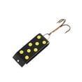thumbnail image 2 of Jake's Spin-A-Lure 1/4oz Black w Yellow Dots, 2 of 3