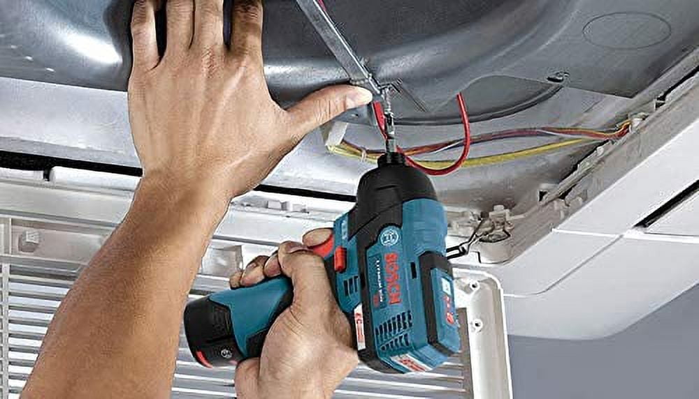 BOSCH GXL12V-220B22 12V Max 2-Tool Brushless Combo Kit with 3/8 In. Drill/Driver, 1/4 In. Hex Impact Driver and (2) 2.0 Ah Batteries