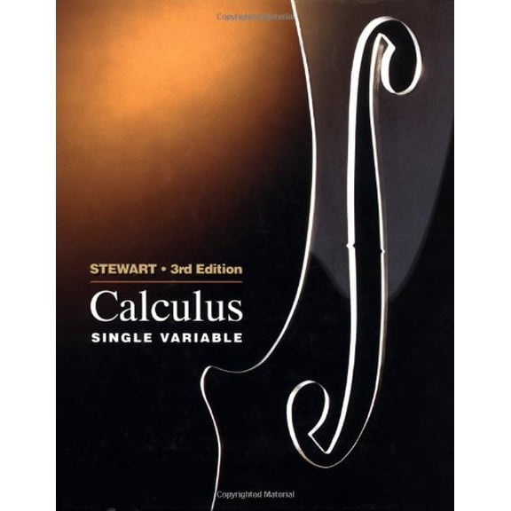 Pre-Owned Single Variable Calculus (Hardcover) 0534218288 9780534218287