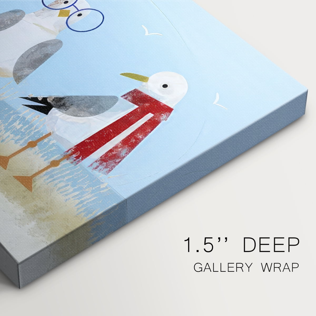 Christmas Holiday Art III- Gallery Wrapped Canvas-XII