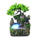 thumbnail image 2 of Fuente de agua de escritorio con luces Simulación Resina Rocalla Fuente Cascada de interior Fuentes para meditación Relajante Adorno de estar E con niebla Baoblaze Fuentes de mesa, 2 of 8