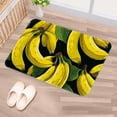 thumbnail image 5 of Banana Polyester Non-Slip Machine Washable Bath Rug Outdoor Carpet Bath Rugs, 5 of 6