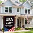 thumbnail image 4 of YIBAGA 250th Anniversary USA Garden Flag, 1776-2026 America National Flag Patriotic Garden Flag, Double-Sided 12x18 inch ,4th of July Decor, 4 of 8