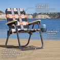 thumbnail image 3 of GoSports Outdoors WOVN Beach Backpack Chair - Premium Folding Camping Chair - 9 Styles Available - MESA, 3 of 7