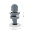thumbnail image 2 of Mobutofu 8Pcs ABS Rubber Shower Door Roller for High Load Bearing Glass Track Usage Homeowners, 2 of 8