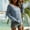 Shirts-956Blue, variant on LEKWK Crochet Tops for Women Hollow Out Knit Long Sleeve Tops Trendy Sweater Tops Solid Color See Through Boho Beach Outfits