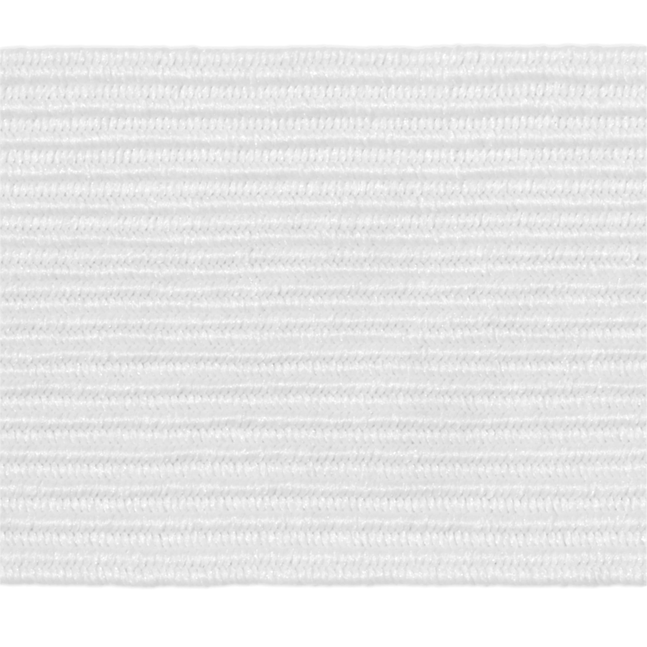 (3 pack) Dritz 1" Sewing & Crafting Braided Elastic White 2.5 Yards