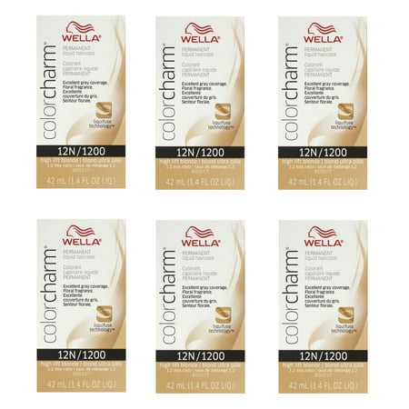 Wella Color Charm Permanent High Lift Blonde Liquid Hair Hc L1200