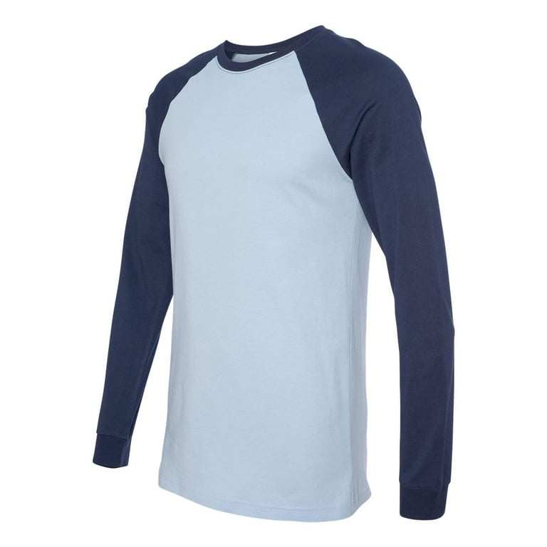 Bella + Canvas 3000C: Men's Long Sleeve Baseball T- Shirt