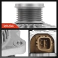 thumbnail image 6 of A-Premium Alternator Compatible with Toyota Tacoma 2007-2016 2.7L, 12V 80A 7-Groove Decoupler Pulley Clockwise, Replace# 27060-75490, 104210-8590, 6 of 6