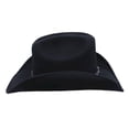 thumbnail image 4 of Western Fashion 69553-M 6.5 in. x 57 cm 100 Percent Wool Felt Top Hat, Black - Medium, 4 of 4