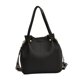 thumbnail image 5 of Bolso tipo cubo Salvador bolso de hombro de piel sintética moderno para mujer Negro, 5 of 9