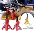 thumbnail image 3 of RC Off-road Car Metal Jack Stand Herramienta de reparación ajustable en altura portátil Reemplazo de decoración para Axial SCX10 CC01 Amarillo 6T Escala 1:10 Inevent FN000792-12, 3 of 7