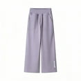thumbnail image 2 of MAIHAN Girls Flare Yoga Pants, Lined Warm Soft Stretchy Athletic Bottoms for Big Kids Playwear(Purple,7-8 Years), 2 of 4