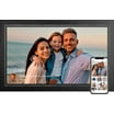 Nixplay 10.1 Inch Smart Digital Photo Frame WiFi Touch Screen (W10K), Black-Gold, Share Video Clips And Photos Instantly By Email Or Via Mobile App