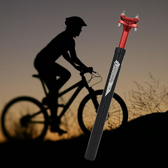 Mountain Bike Seatpost 27mm / 28.6mm / 30mm / 30.9mm / 36mm X Length 400mm Seatpost Stem Seat Accessories - 30.9mm Red