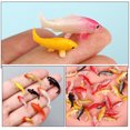 thumbnail image 3 of 8pcs mini simulación modelos elegantes de carpas coloridas mini modelo de pescado falso estilo mixto, 3 of 6