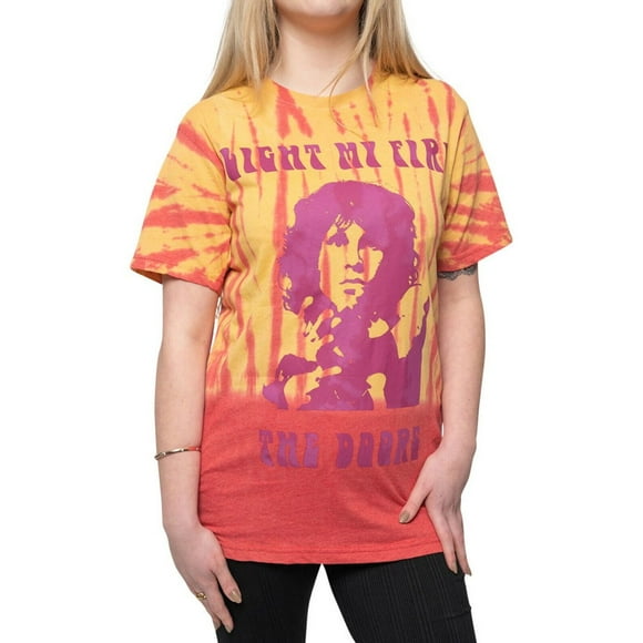 The Doors Adult Light My Fire Tie Dye T-Shirt
