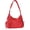 Red, variant on Women's Handbag PU Leather Shoulder Tote Bag Glossy Handle Underarm Purse Satchels